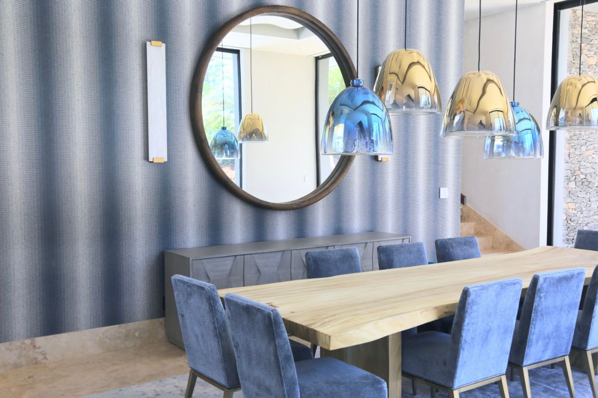 swan interiors designed dining room