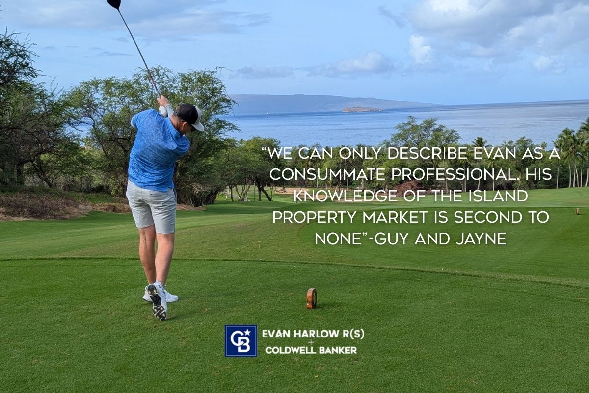 Best Maui Realtor Evan Harlow