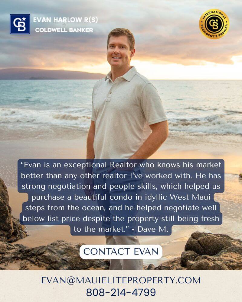 Evan Harlow Maui Realtor